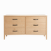 Weybridge Six Drawer Dresser — Maple wood reference; selected finish may differ