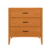 Weybridge Three Drawer Chest — Cherry wood reference; selected finish may differ