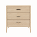 Weybridge Three Drawer Chest — Maple wood reference; selected finish may differ