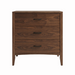 Weybridge Three Drawer Chest — Walnut wood reference; selected finish may differ