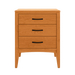 Weybridge Three Drawer Nightstand — Cherry wood reference; selected finish may differ