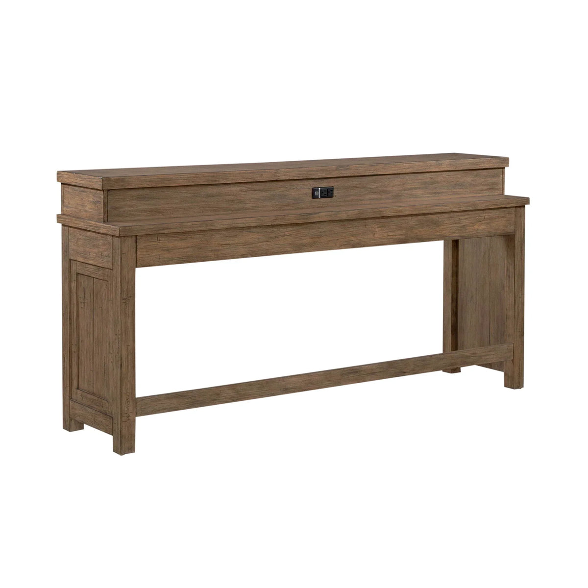 Pinebrook Ridge - Console Bar Table - Light Brown — Vermont SuperStore