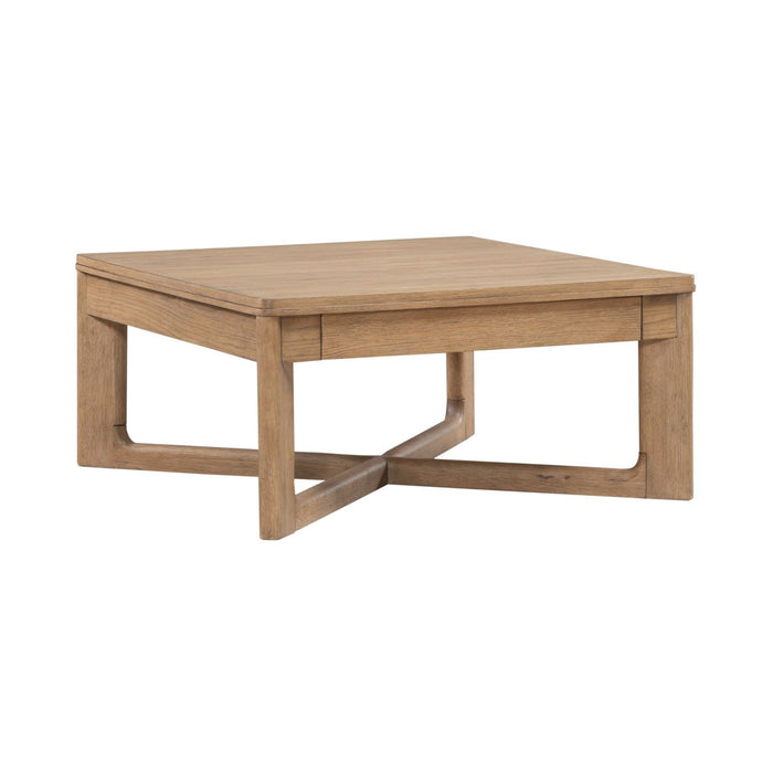 Ballentine - Square Cocktail Table - Brown