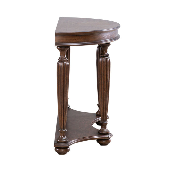 Allington - Demilune Sofa Table - Brown