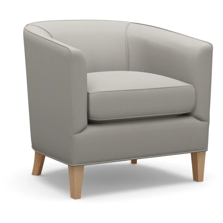 Sally Contemporary Custom Chair by Norwalk Furniture