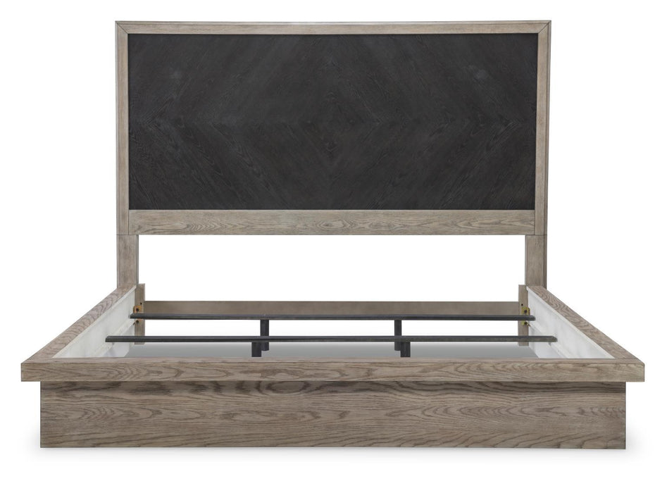 Halifax - Panel Headboard King / California King - Flax And Java