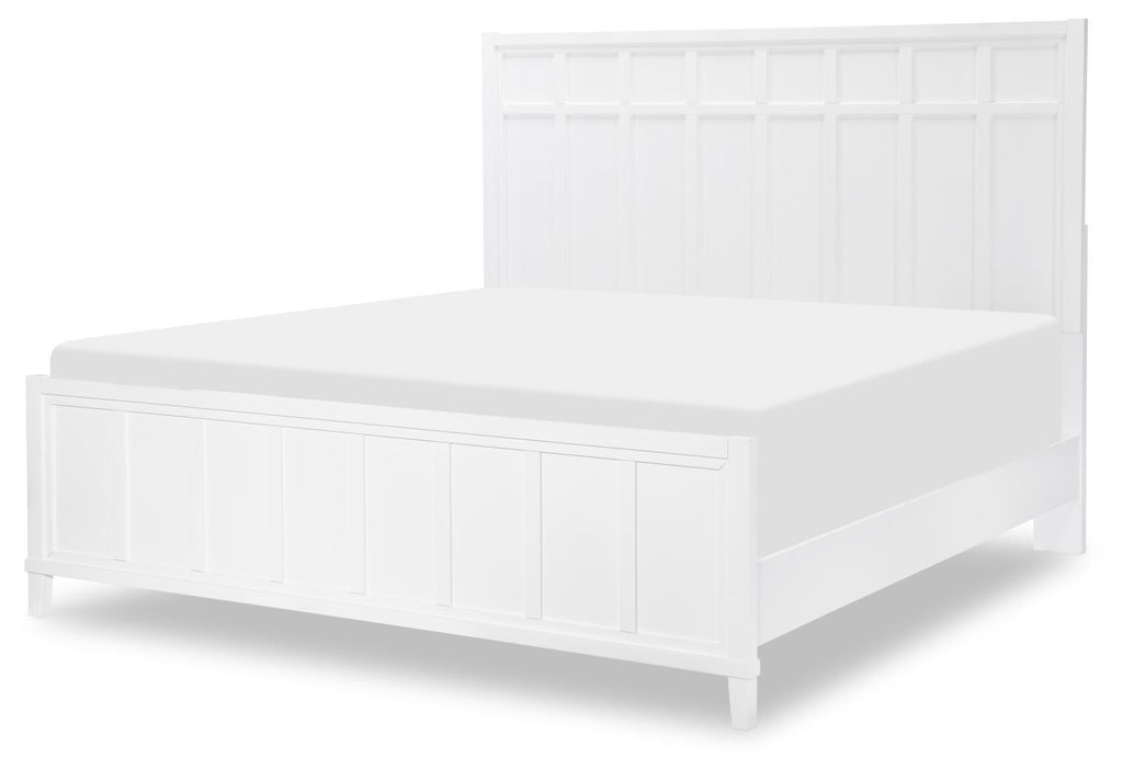 Horizons - King Panel Headboard - Alabaster