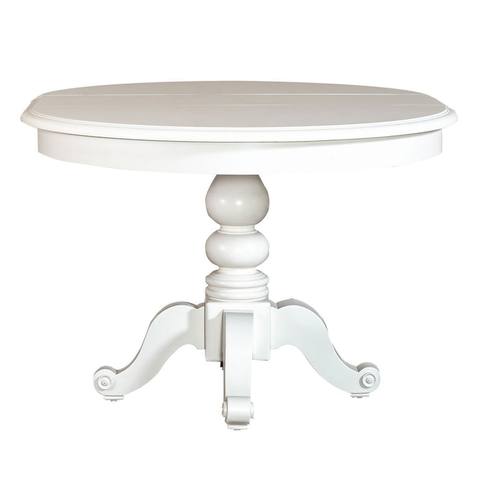 Summer House - Round Pedestal Table Top - Oyster White