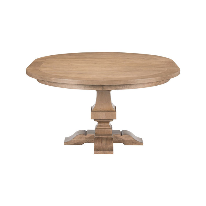 Haven Hills - Pedestal Table Set - Camel Beige