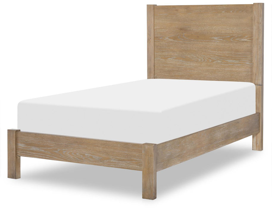 Horizons - Twin Panel Footboard - Weathered Oak
