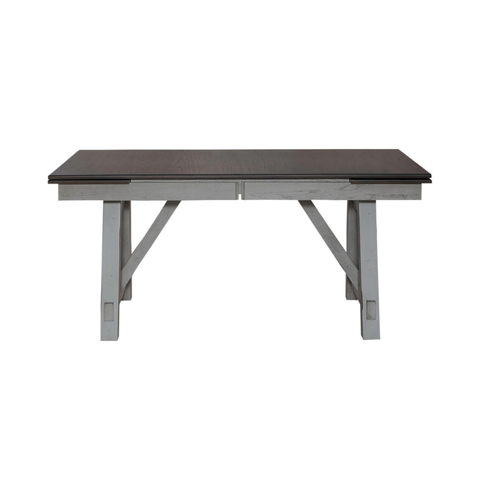 Newport - Trestle Table Top - Smokey Gray / Carbon Gray
