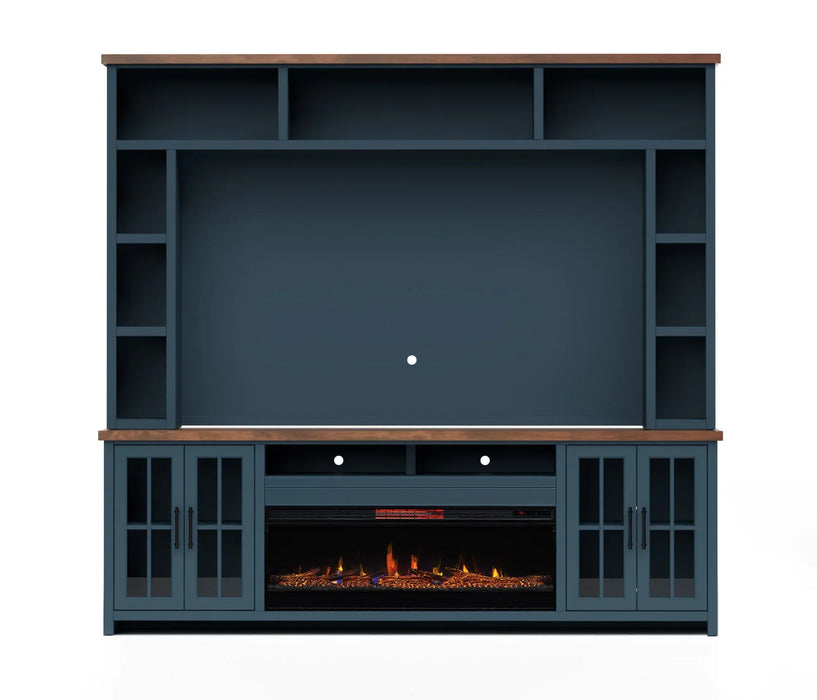 Nantucket - Hutch - Blue Denim / Whiskey