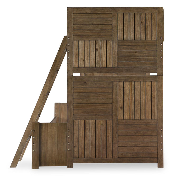 Summer Camp - Full Size Bottom Bunk Extention - Tree House Brown