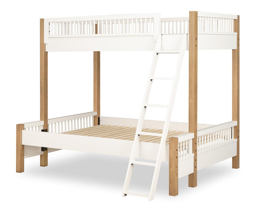 Margot - Full Bunk Extension - Desert Oak And Cloud White