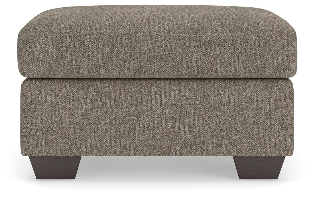Triston-Peaks - Ottoman - Suede