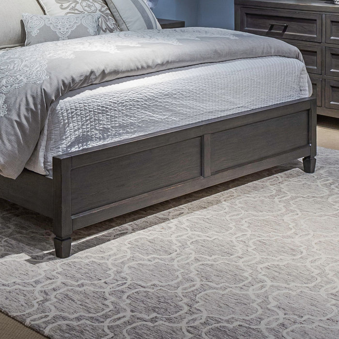 Caruso Heights - King Panel Footboard - Aged Whiskey