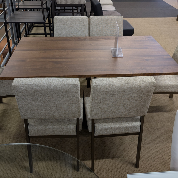 Clearance Amisco Amelia Table with 6 Mathilde Chairs