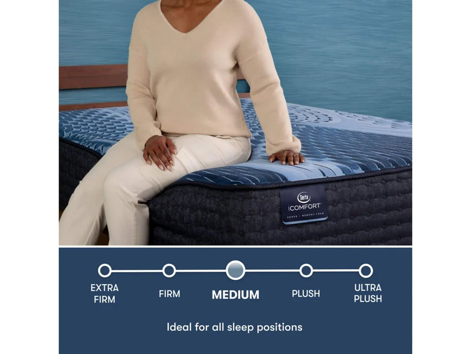 iComfort Aspire Medium 14" Foam Mattress by Serta
