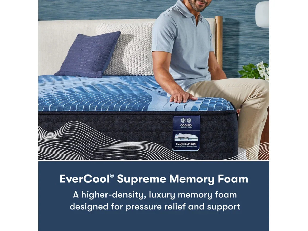 iComfort Aspire Medium 14" Foam Mattress by Serta