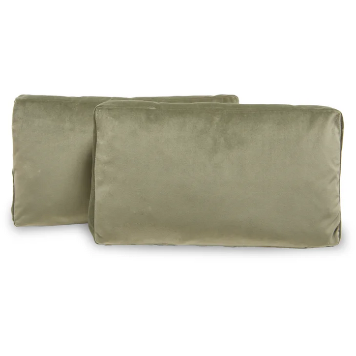 Box Border Kidney Pillow by La-Z-Boy