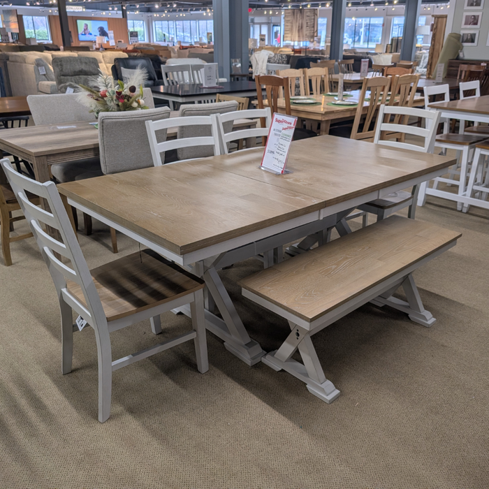 Purlaney Butterfly Trestle Dining set by Signature Design