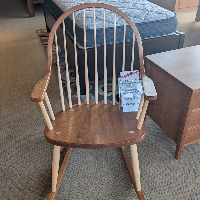 Clearance Royal Continuous Arm Rocker by W.A. Mitchell