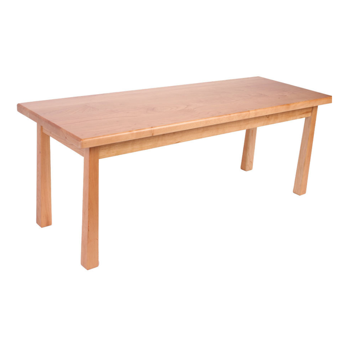 Coffee Table with Reverse Tapered Legs Cherry