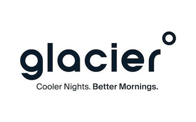 glacier mattress logo