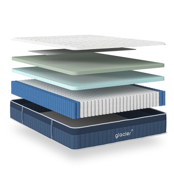 glacier° Summit Hybrid Mattress