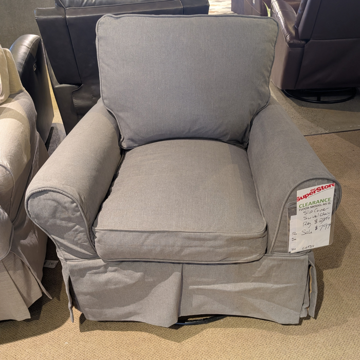 Clearance Horizon Slipcovered Chair by GPS Furniture
