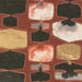 La-Z-Boy fabric swatch Modsquad Rouge (J201807)