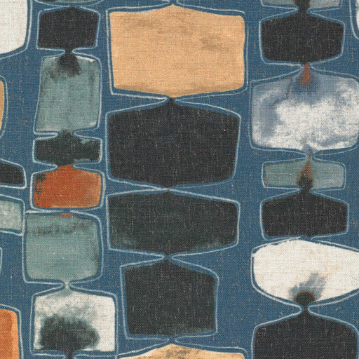 La-Z-Boy fabric swatch Modsquad Navy (J201886)