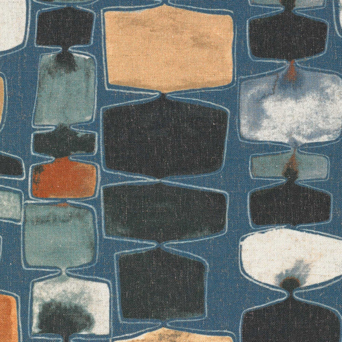 La-Z-Boy fabric swatch Modsquad Navy (J201886)