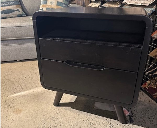 Floor Model Marlowe Nightstand in Black by Jofran