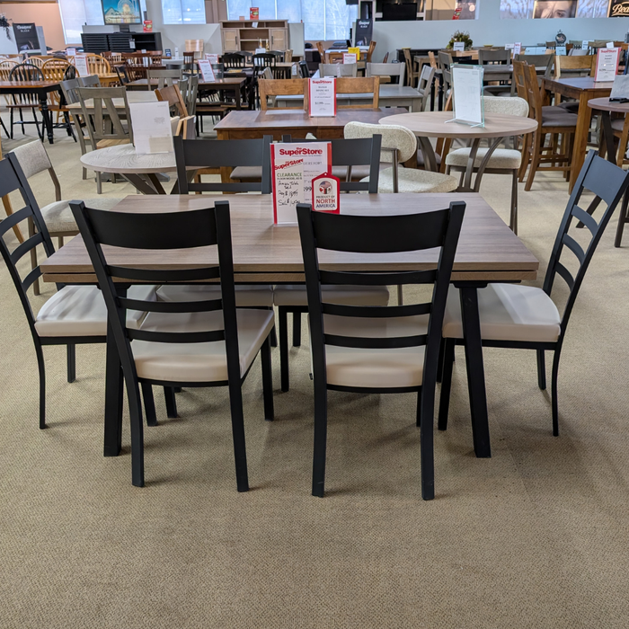 Clearance  Lewis Dining Table with Owen Chairs by Amisco