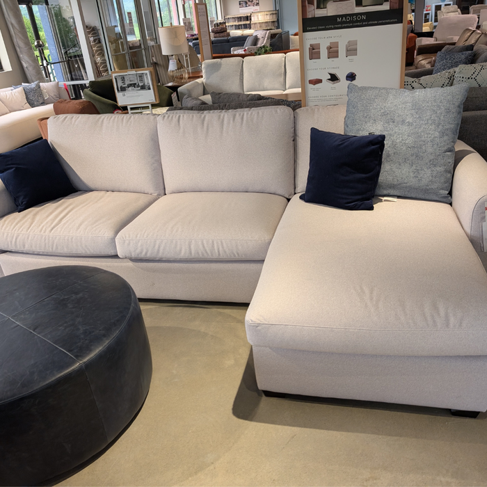 Clearance Madison Rolled Arm Sofa Chaise by Palliser