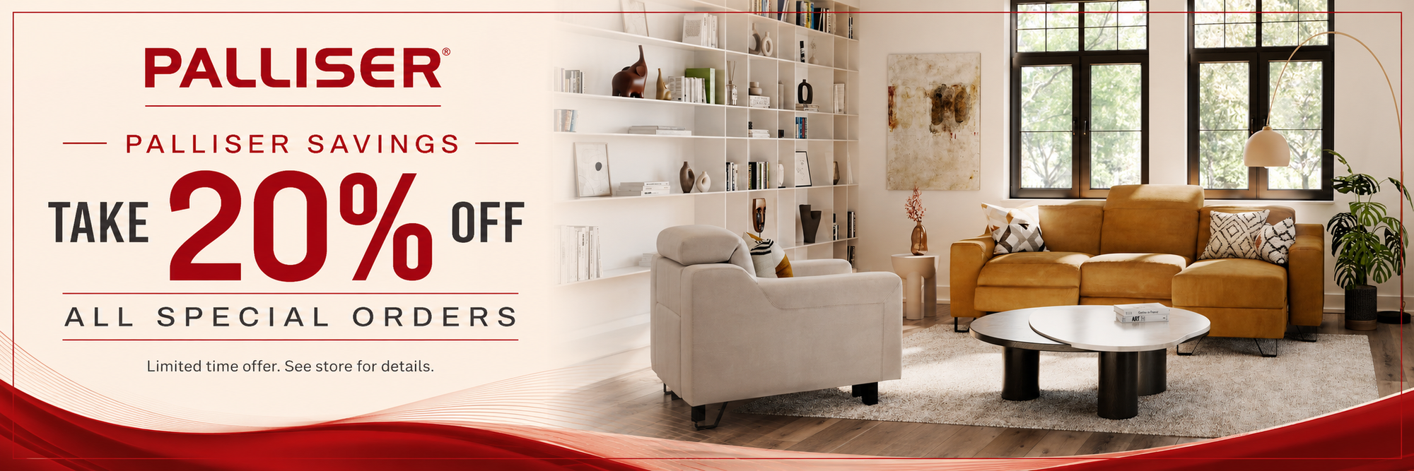 Palliser Sale 20% OFF