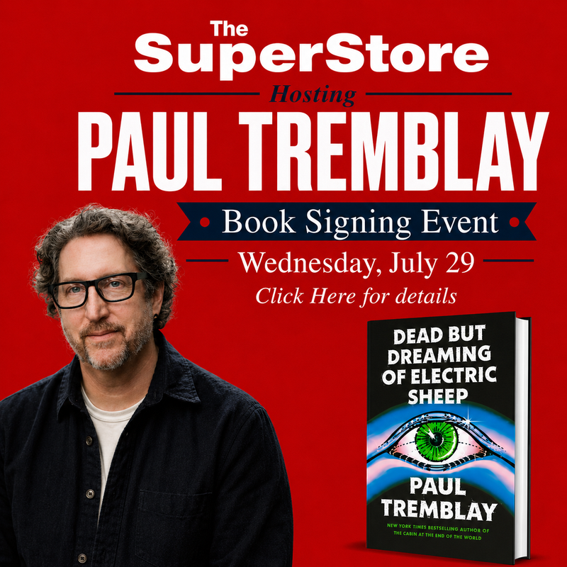 Book Signing event hosting Paul Tremblay at the SuperStore 