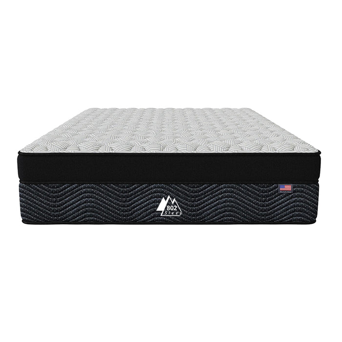 Shelburne Farms Hybrid Mattress (5 Firmnesses) by 802 Sleep