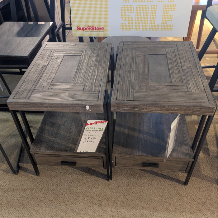 Clearance Seagrove End Tables by Null Furniture