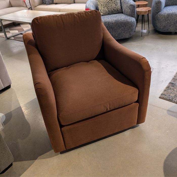 Clearance Madison Modern English Swivel Chair by Palliser