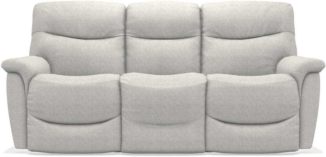 La-Z-Boy James U44521 power reclining sofa with headrest, front dimensions