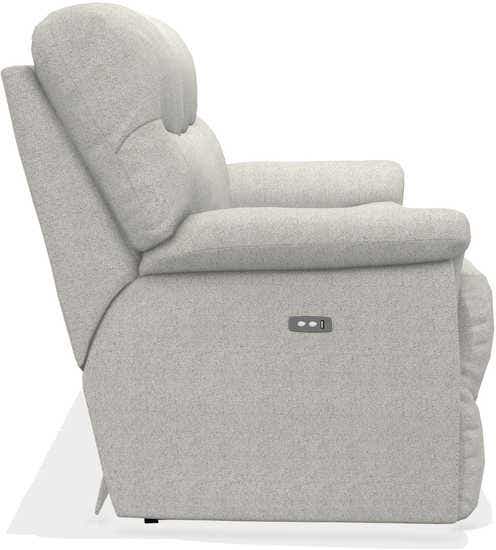 La-Z-Boy James U44521 power reclining sofa with headrest, side dimensions