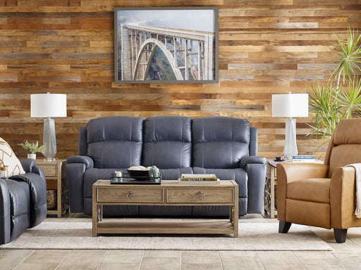 La-Z-Boy Dorian U44755 power reclining sofa with headrest, feature view