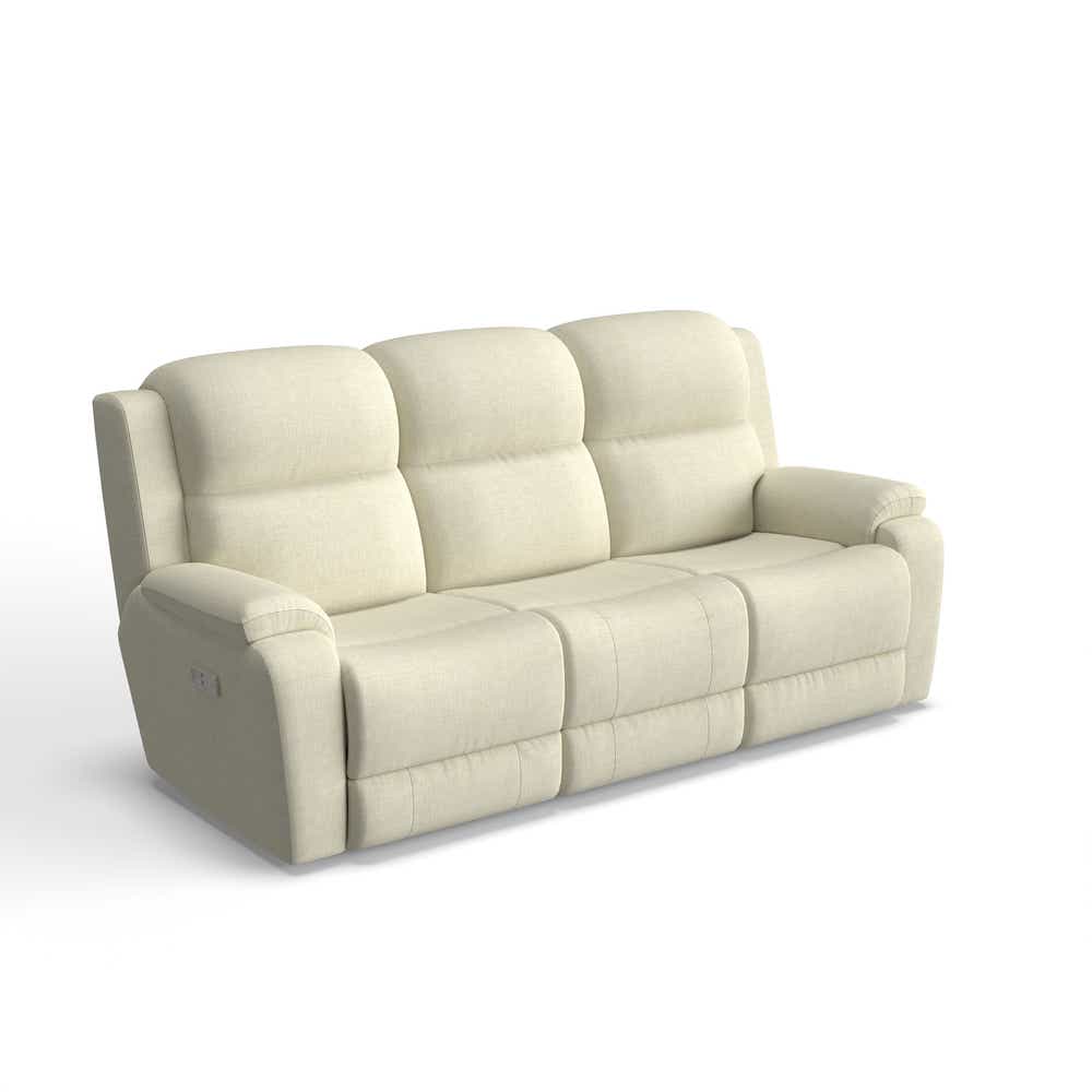 La-Z-Boy Dorian U44755 power reclining sofa with headrest, product view