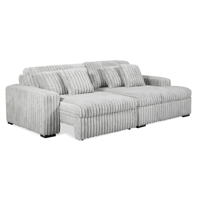 Power Slide Presley Fog Sectional by Warehouse M
