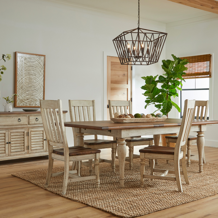 Belmont Solid  Sengon Tikik & Beechwood Dining Set by Warehouse M