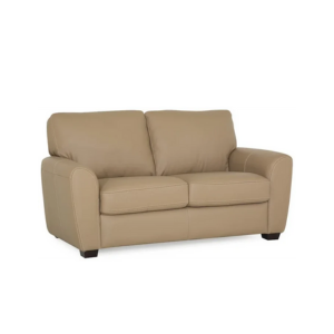 Connecticut Contemporary Loveseat with Rounded Track Arms by Palliser