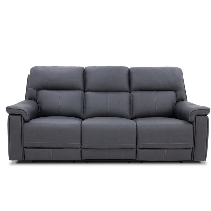 Jumbo Slate Triple Power Sofa by Warehouse M