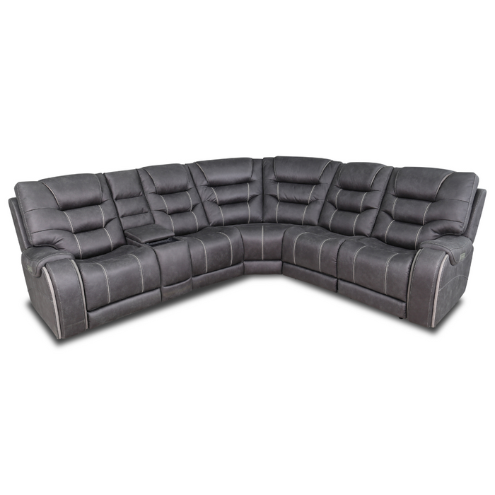 Canyon Steel Modular Fabric Sectional by Warehouse M